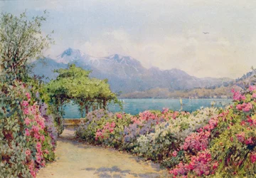 Lake Como from the Villa Carlotta